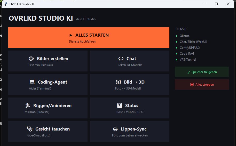 The Vulture AI studio dashboard with every tool in a single window.